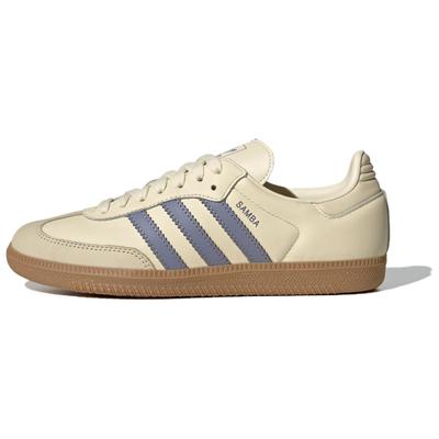 Originals SAMBA OG Resistenti all'abrasione Scarpe da Skateboard Basse da Donna Sneakers Avorio JS1362
