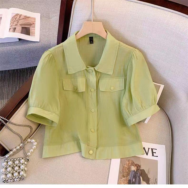 Curvy Girls' Plus Size Hong Kong Style Two-Piece Dress: Short Sleeve Cardigan & Camisole for a Slimming, Stylish Look