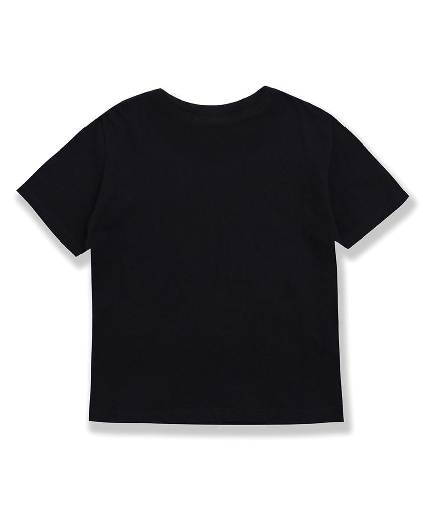 Bibalabida Cross Crop Short Sleeve T-Shirt