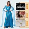 Snow White Ariel Anna Cinderella Bell Elsa Dress Adult Performance Costume