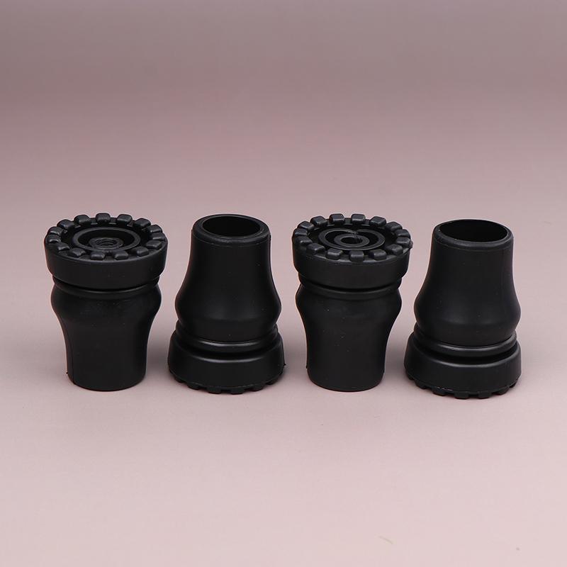 6Pcs Trekking Sticks Protector Cap Tip Non-Slip Hiking Stick Replacement Tips Buffer Lightweight For Climbing Hiking