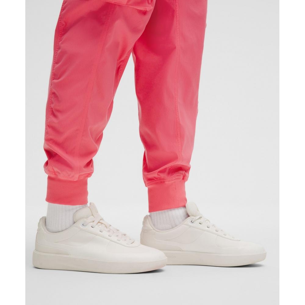 Lululemon Calça Jogger Cargo Relaxada de Cintura Média Studio de Dança Rosa Sakura