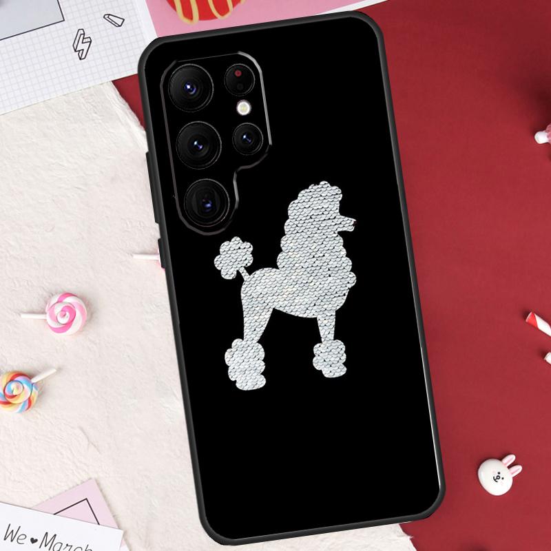 Poodle Dog Cartoon Case For Samsung Galaxy S26 Ultra S20 S21 S22 S23 S24 S25 Ultra S10 Plus S25 FE Cover Shell