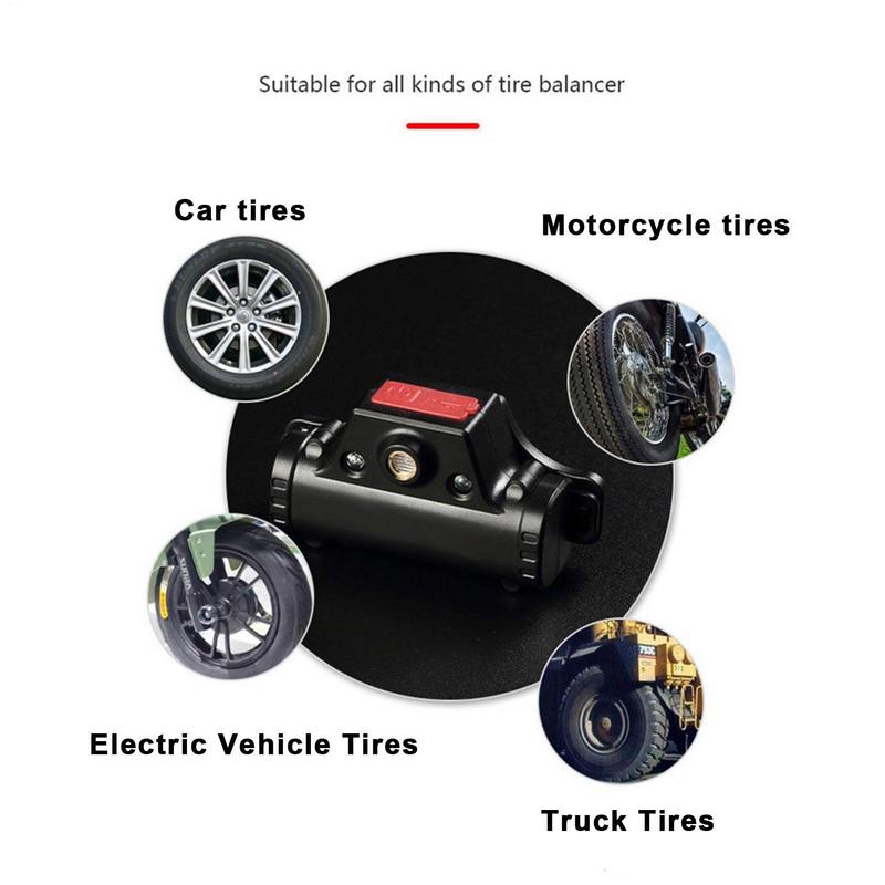 New Car Wheel Balancer Laser Positioning Infrared To Find Lead Block Tire Balance Laser Light USB Charging Port 2 LED Lights