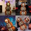 Ornament Halloween Pumpkin Luminous Creative Decoration Ancient Atmosphere Gift