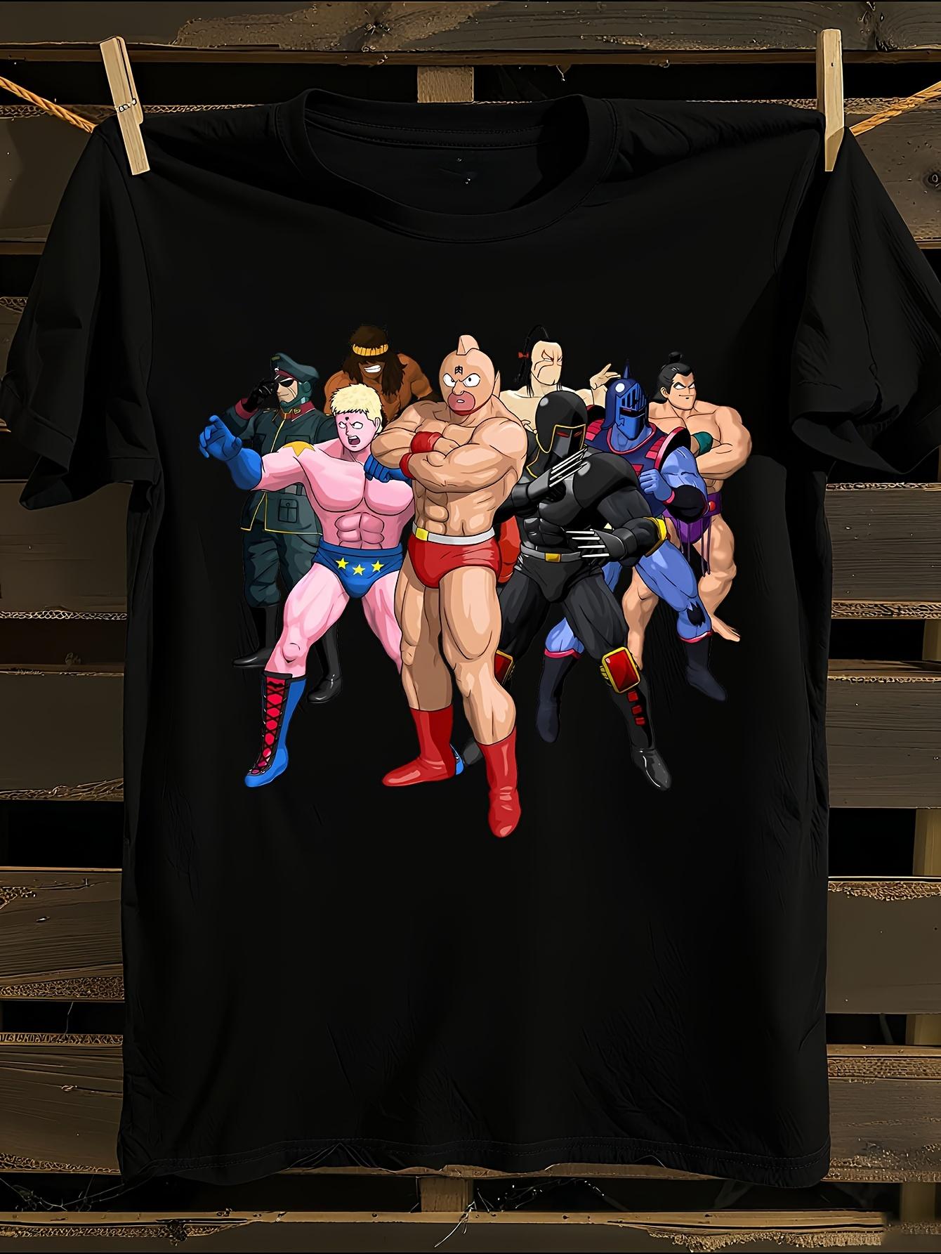 Kinnikuman Anime Tshirt Anime Manga Tshirt XXXL