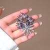 Fancy Design Fashion Fashion Maple Brooch Female Super Flash Rhinestone Leaf Pin Suit Coat Corsage Accessories