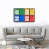 MYLU Emotional Management Zones Of Regulation Educational Poster 6 Canvas Poster Bedroom Decor Sports Landscape Office Room Decor Gift Unframe-style