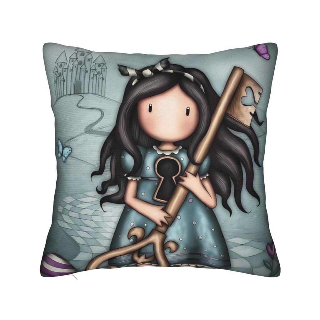 S-Santoro Gorjuss-MT Dream Girl Kissenbezug Design Kissenbezug für Wohnzimmer Bett Stuhl Morden Kissenbezug