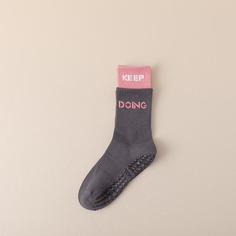 Yoga Socks, Women's Pants, Fitness and Sports, Yoga Anti-slip Socks, Thickened Fake, Two Pieces, Skipping Rope and Dancing Socks