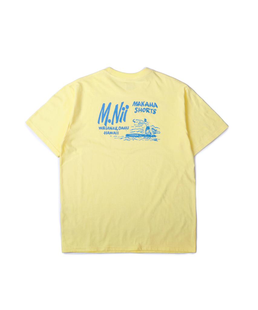 M.Nii Retro Logo T-Shirts / Yellow