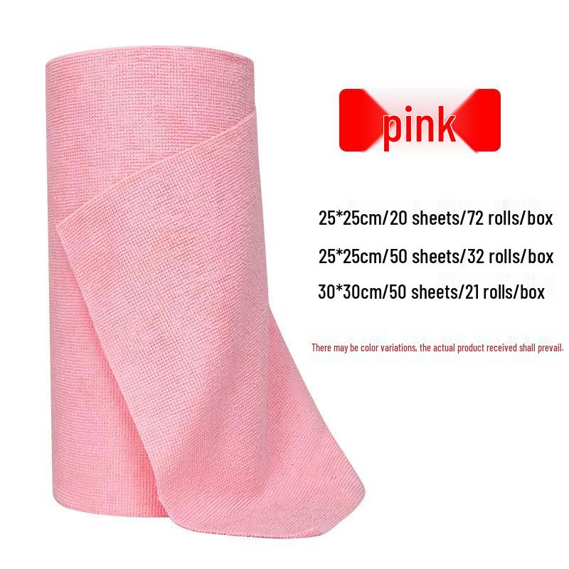 Multi-use Roll-Off Cleaning Cloth: Kitchen, Dishwashing, Floor Cleaning, Scouring Pad, Dry and Wet, for Easy Cleaning.