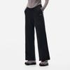 Li Ning Fitness Series Logo Embroidered Fleece Knit Sports Pants Women pants AKLV972-8