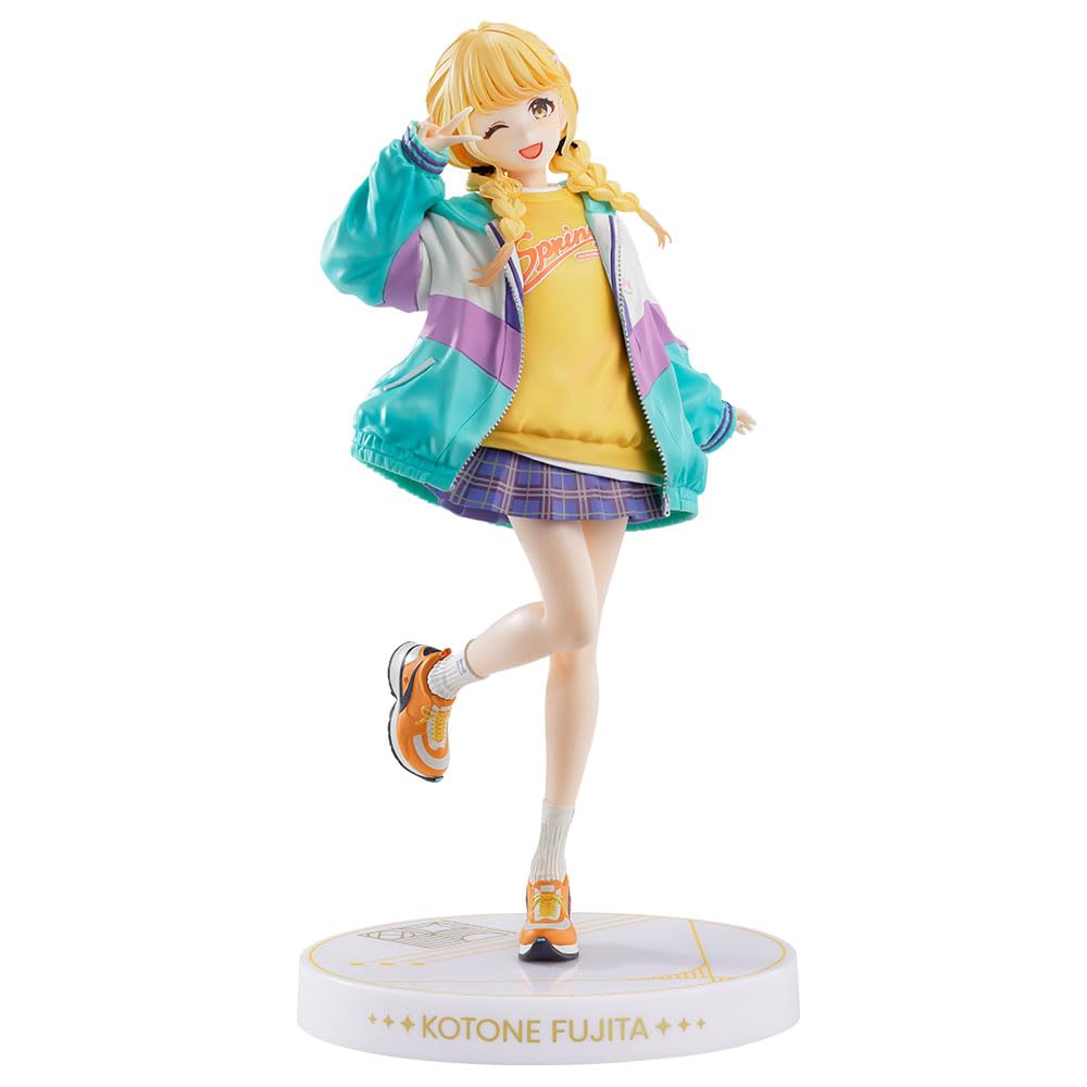 

Ichiban Kuji Gakuen Part 2 Last One Prize Kotone Fujita Figure Gracemaster Last One IdolMaster 1/7 Ver. белый