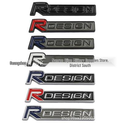 RDESIGN 3D Metalen Auto Embleem Sticker voor Volvo S60L, V40, V60