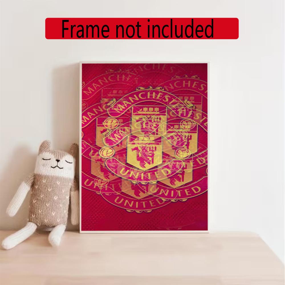 Manchester 5D Diy Diamond Paintings Mosaic Wall Round Diamond Art Painting Kits Embroidery Crystal Accessories Frameless