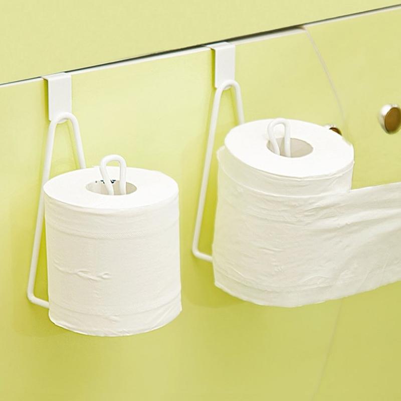 Papierrollenhalter Edelstahl Badezimmer Toilettenpapierhalter Taschentuch Handtuch Ablageregal Hänger Küchenzubehör