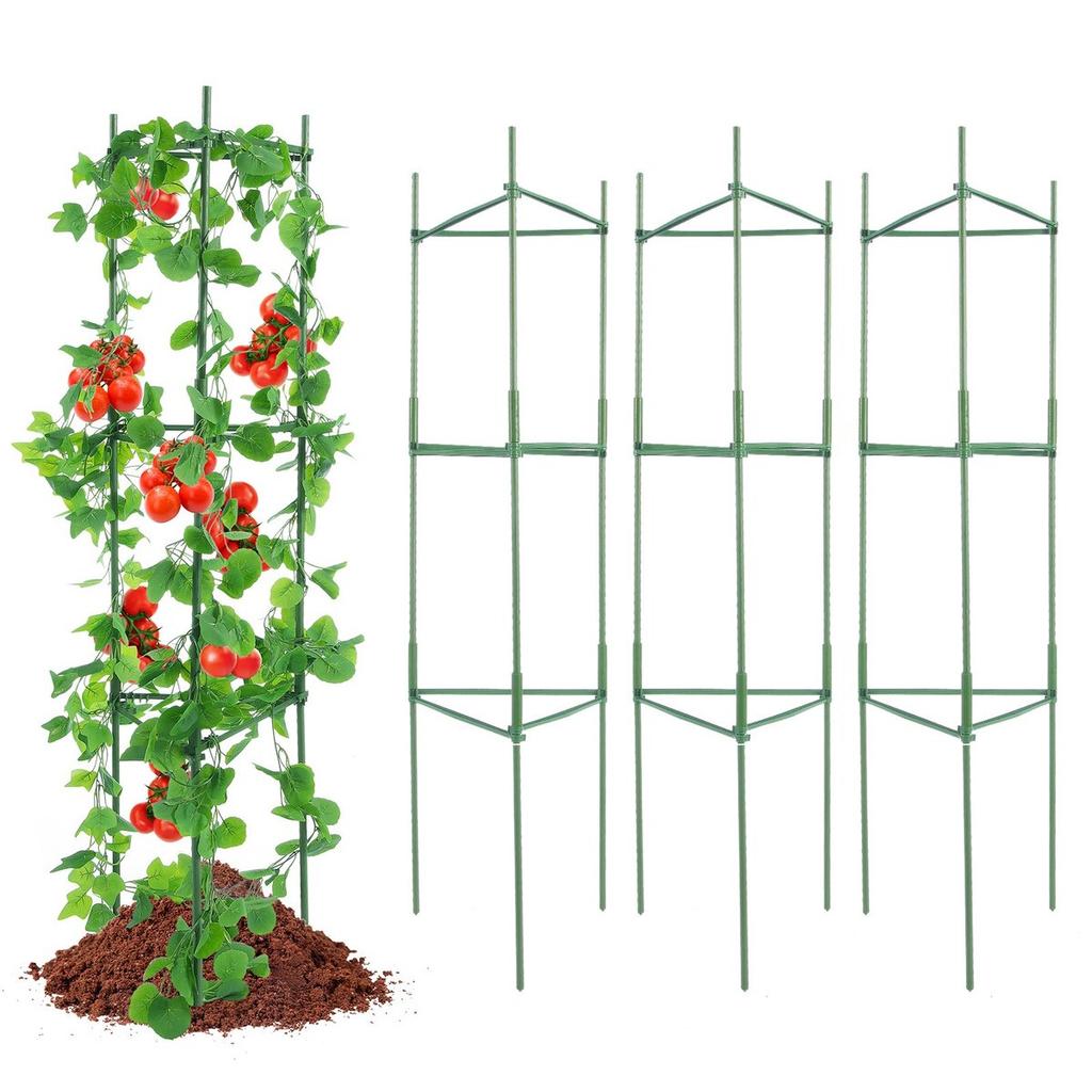 6 Packs Tomato Cages for Garden 48" Tomato Plant Stakes Support Cage