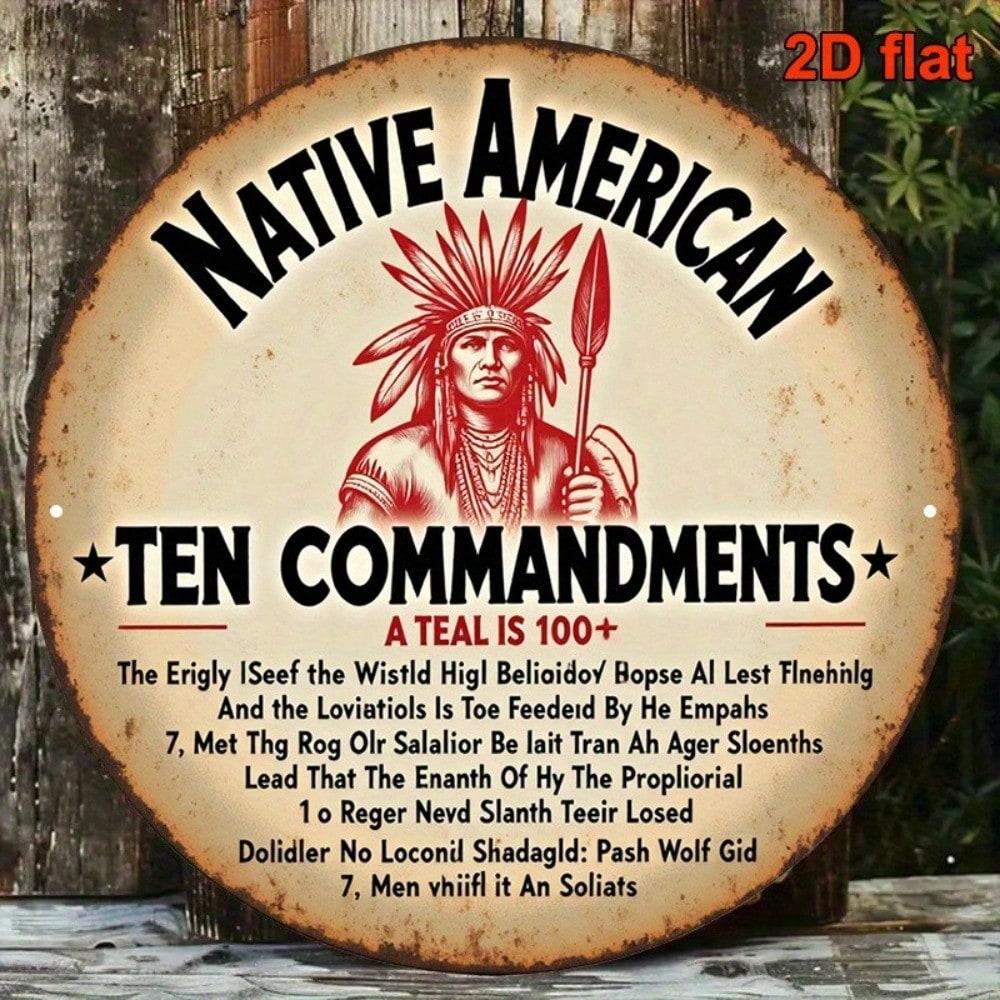 

Metal Tin Sign 2D Wall Art Retro Decorative Plaque Home Bar Garage Decor