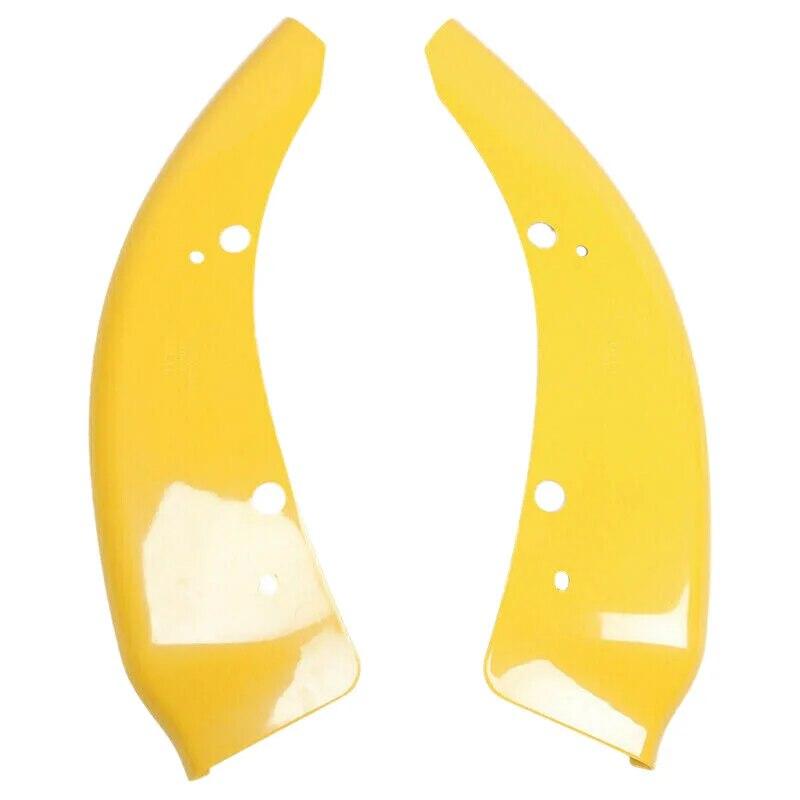 Pair Fits For 2015-2022 Dodge Charger SRT Scat Pack Front Bumper Lip Splitter Protector
