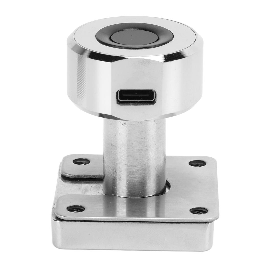 Keyless Furniture Drawer Lock USB Rechargeable Smart Fingerprint Lock for Cabinets Home and Office