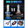 RCJ 9005 Bulbs, 16000LM Super Bright HB3 Fog Light, 6000K Cool White, Real 1:1 Size Plug and Play, Canbus Ready, lP67 Waterproof, Pack of 2