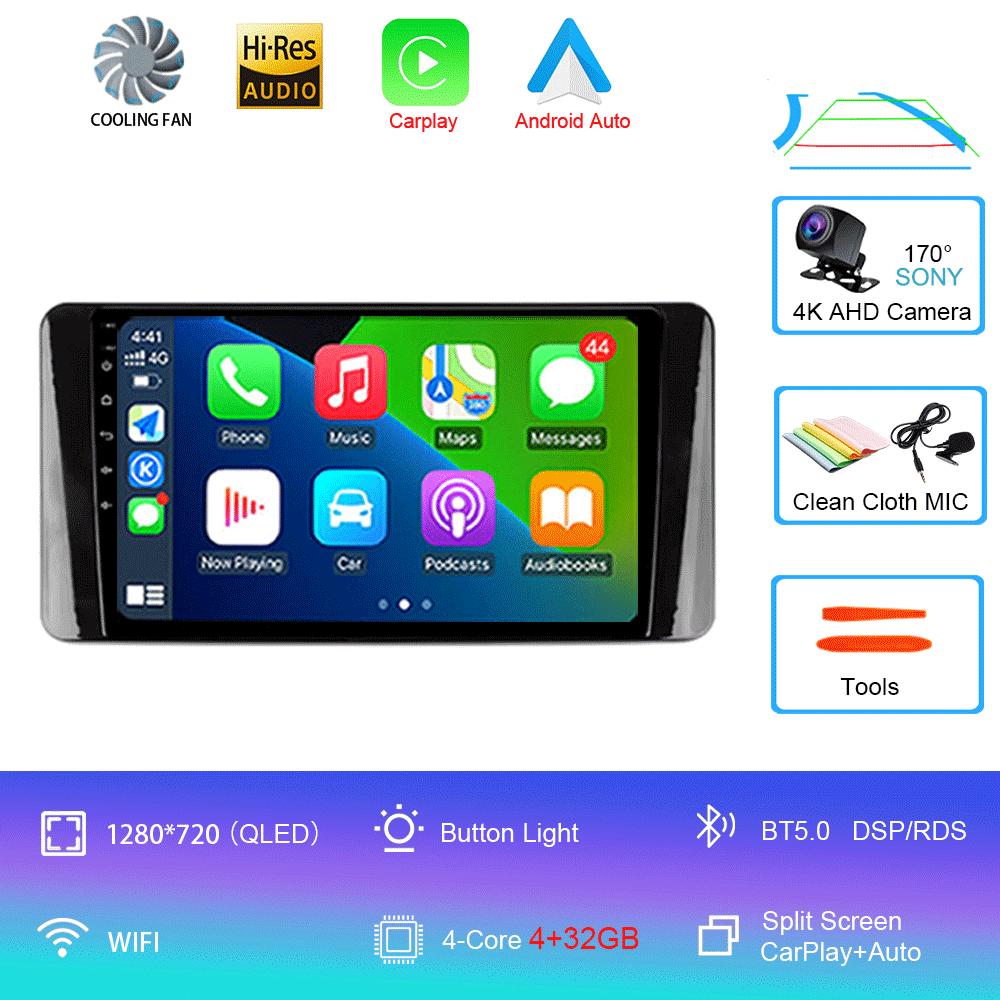 Android 14 For Volkswagen Polo Mk6 VI 6 2020 - 2022 Car Radio Multimedia Video Player Navigation Carplay WIFI BT 2Din 2 Din DVD