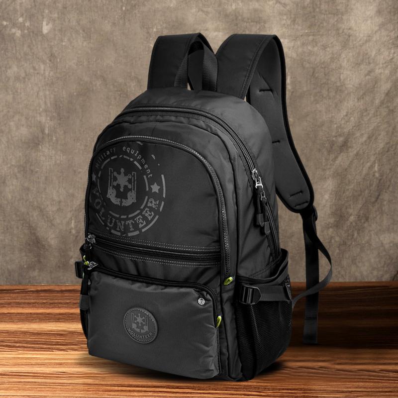 Volunteer Herren Reise Wasserdichte Rucksäcke Multifunktional Große Kapazität Mode Mehrfach-Taschen Hochwertige Oxford Tasche