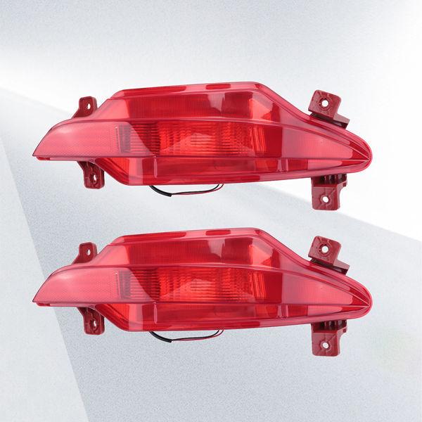 Pair 605000282AA and 605000283AA lights fit rear fog light assembly for Chery Tiggo.