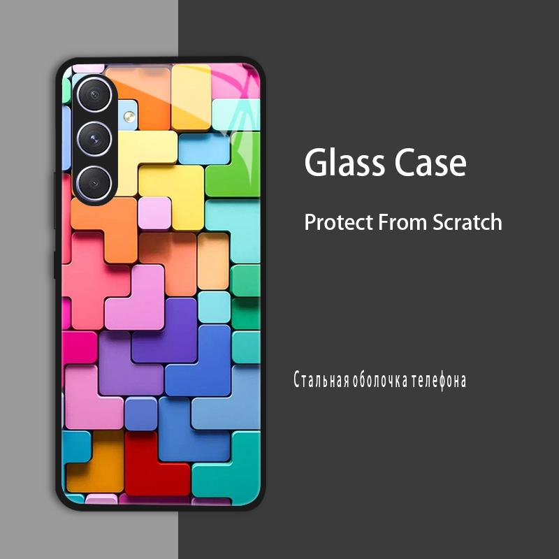 For Samsung S25 FE Case Cover Tempered Glass Case Hard Shockproof Coque Bumper For Samsung Galaxy S25FE M36 S25 FE Protect Case