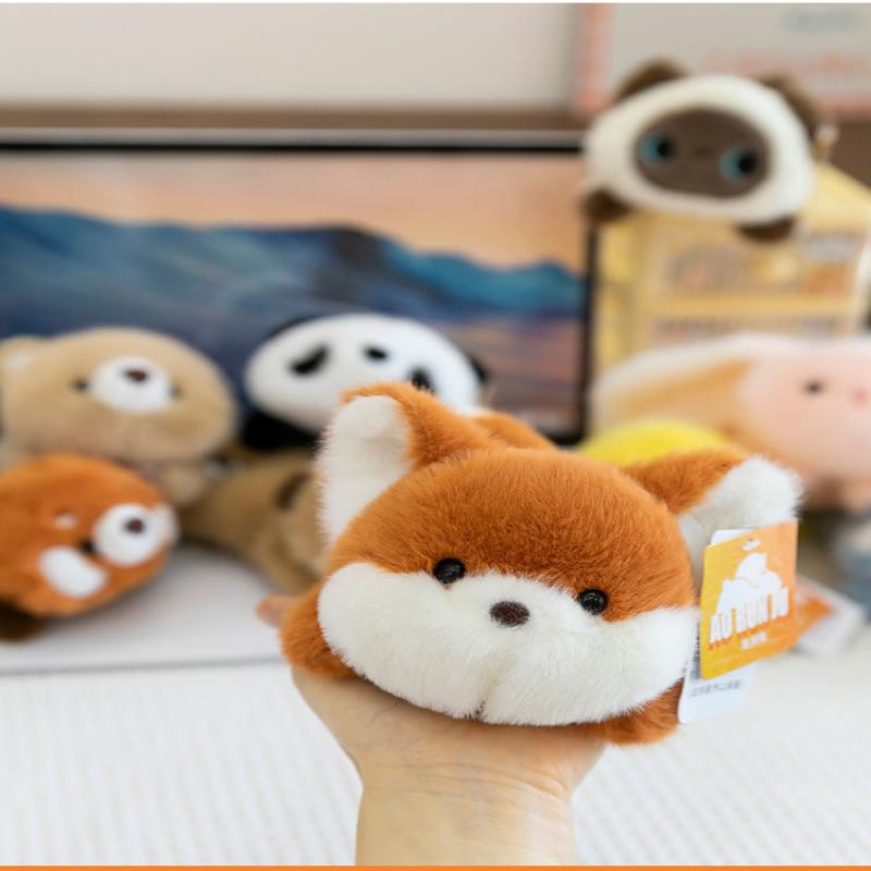 1 Piece Kawaii Stuffed Animal Kids Toy Table Doll Mouse Wrist Support Fluffy Rabbit Panda Otter Plush Wrist Rest Pad