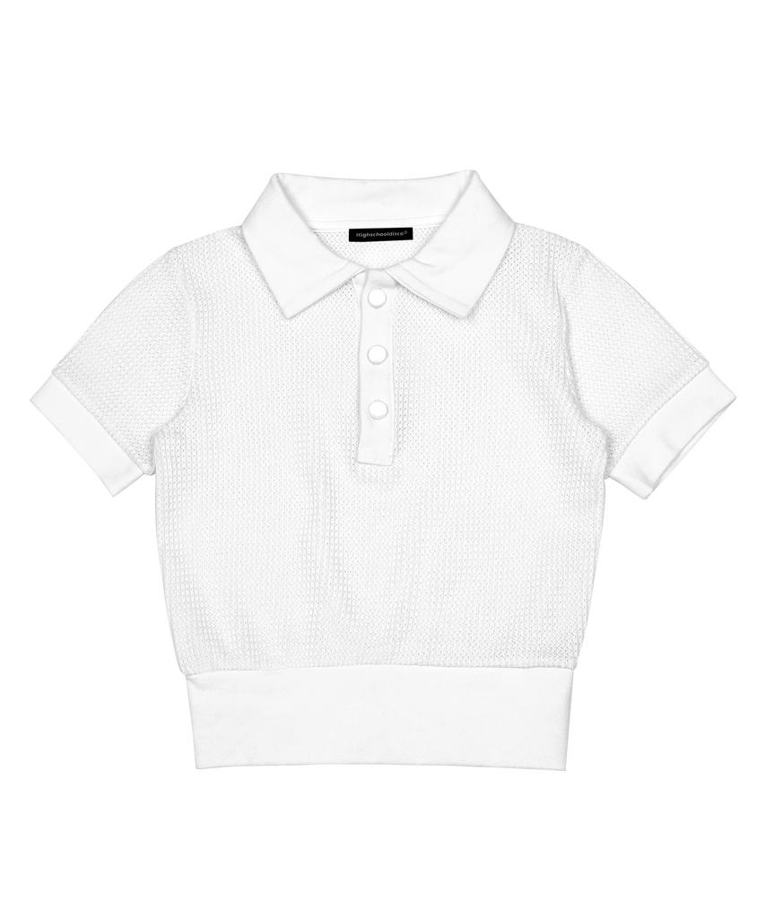 See Through Pk Shirt_White