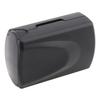 ABS Black Handheld Pull Type Jewelry Magnifier 30X Small Pocket Magnifying Glass with LED Light Source