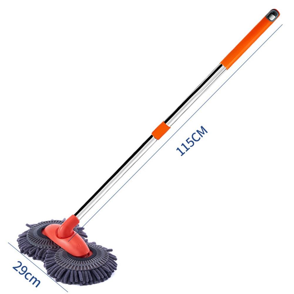 Compact Design For Storage Microfiber Car Brush Rotating Car Wash Mop