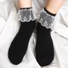 Sweet Retro Girls Women Ruffle Lace Frilly Ankle Socks Short Socks Princess Socks