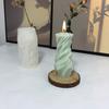 Diamond Shape Pillar Candle Silicone Mould DIY Candles Resin Mold Baking Moulds