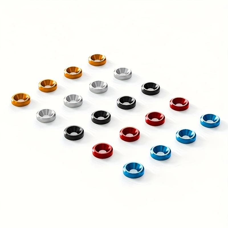 13 pieces / 1 set, computer case fan installation kit, including stainless steel screws, locking nuts and washers