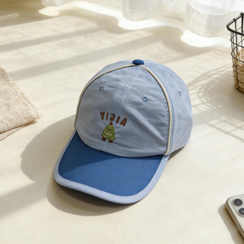 Children Quick Dry Hat 50-54cm Spring Summer Simple Boys Baseball Cap Stylish Personality Girls Visor Sun Hat Sunscreen Cap