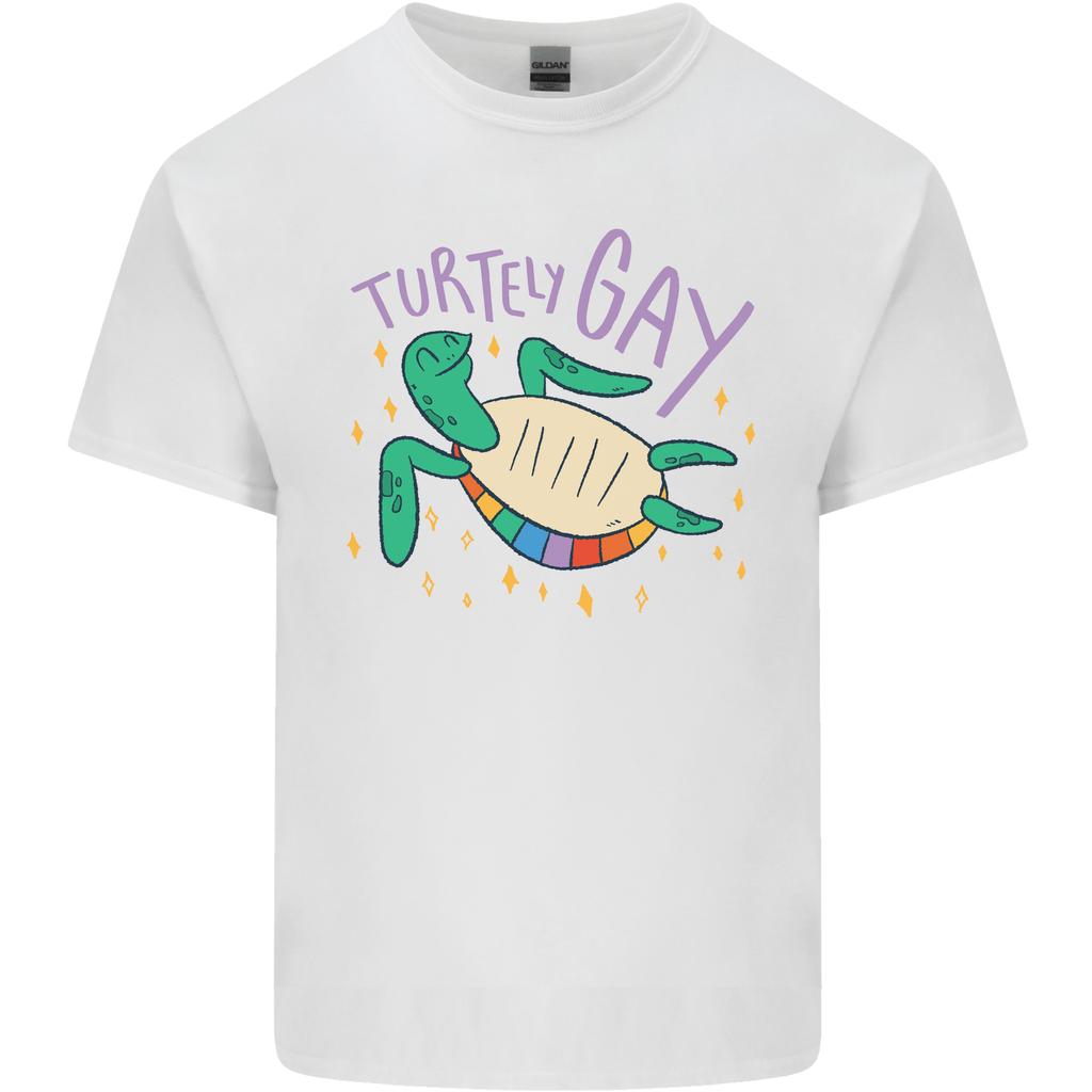 LGBT Turtle Gay Pride Day Awareness Unisexs Light Cotton TShirt