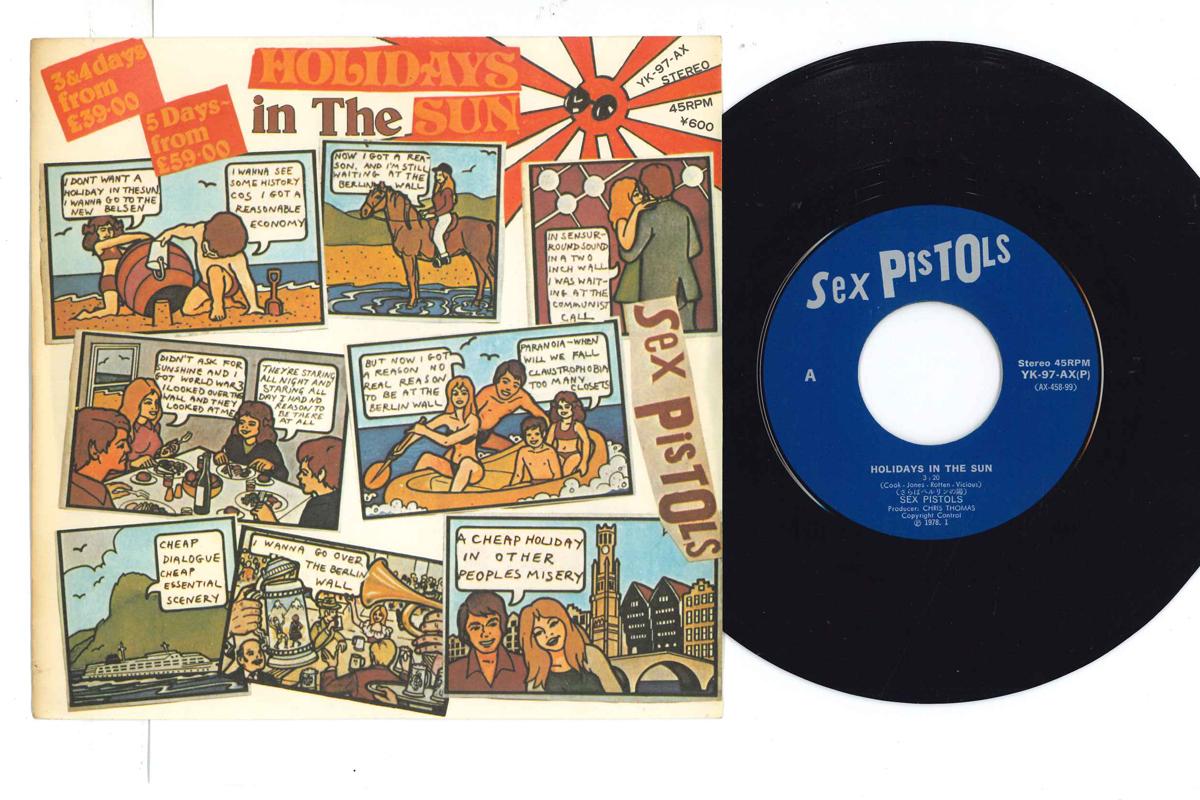 7-дюймовая пластинка SEX PISTOLS - Holidays In The Sun / Satellite YK97AX SEX PISTOLS REC 1978 Япония Рок Б/У