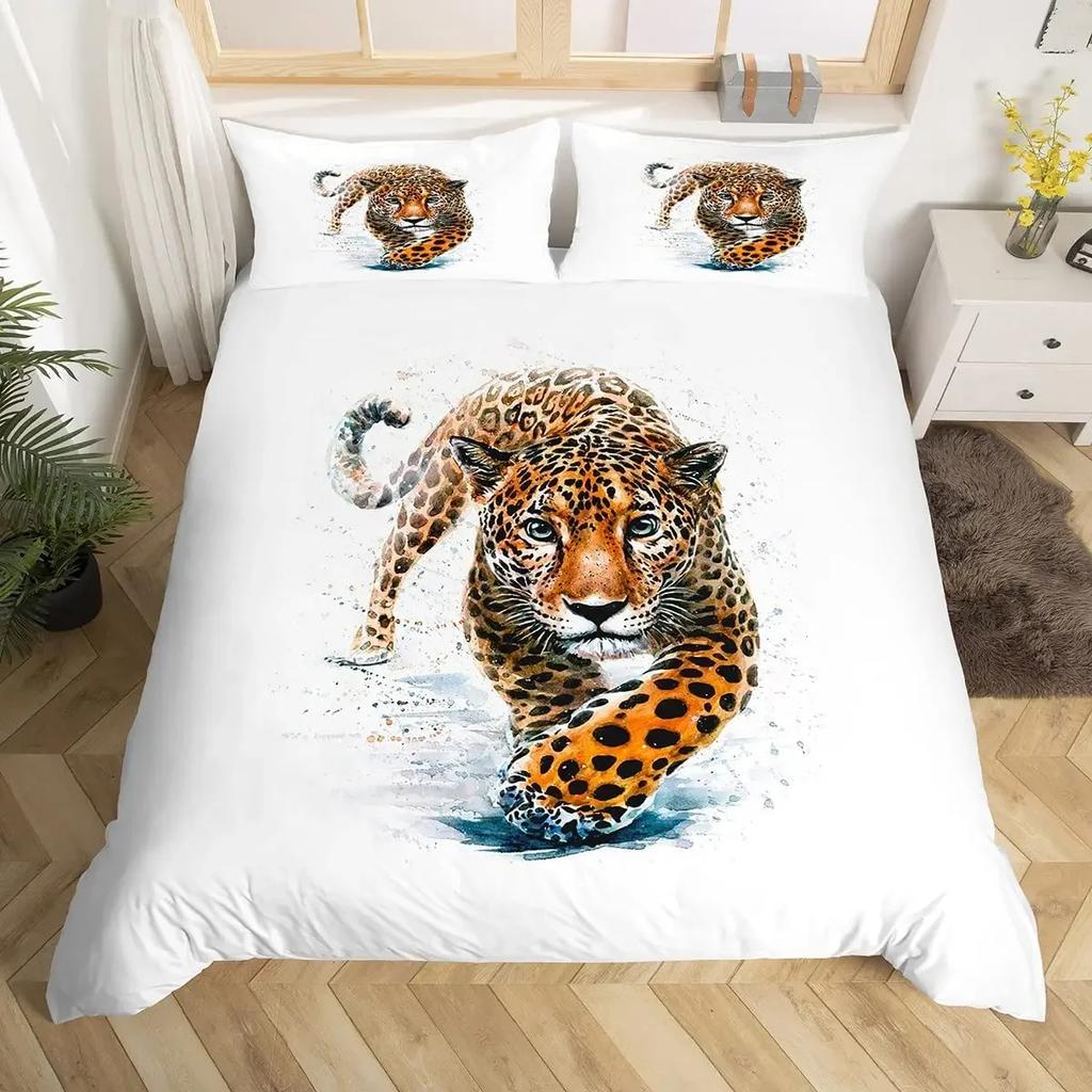 Skull Duvet Cover Golden Crown Bedding Set,3D Printed Halloween Skull With Two Beauty Quilt Cover Set,Crown Comforter Cover