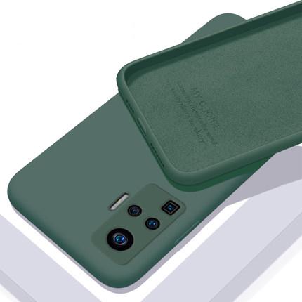 For Vivo X0 Pro Case Liquid Ultra Thin Silicone Shockproof Soft Case For Vivo X60 X60 Pro Plus Cover For Vivo X70 X70 Pro Plus