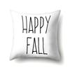 Thanksgiving Pillowcase Blessing Maple Leaf Pumpkin Sofa Cushion Cover Office Home Living Room Pillowcase
