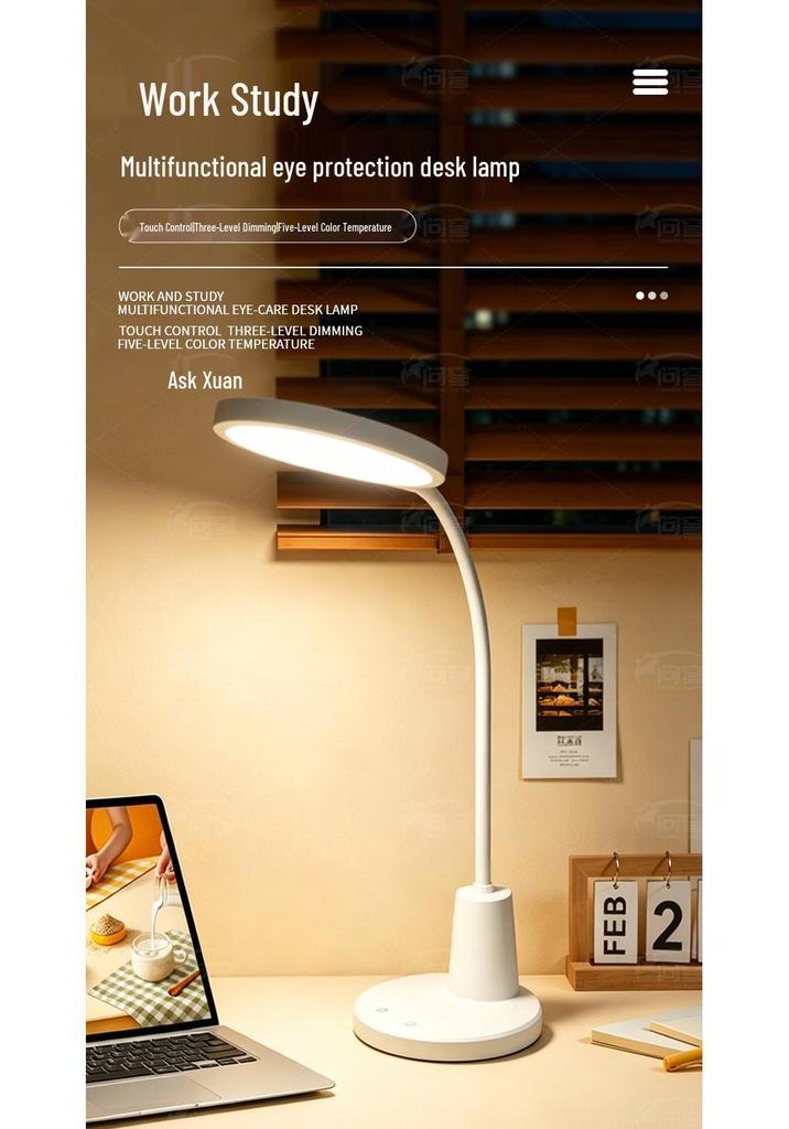 Full Spectrum Eye Protection Desk Lamp for Students and Children