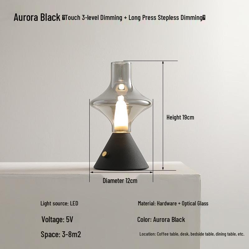 

Vintage Luxury Table Lamp for Bedroom, Bar, or Dining - Romantic Atmosphere Light