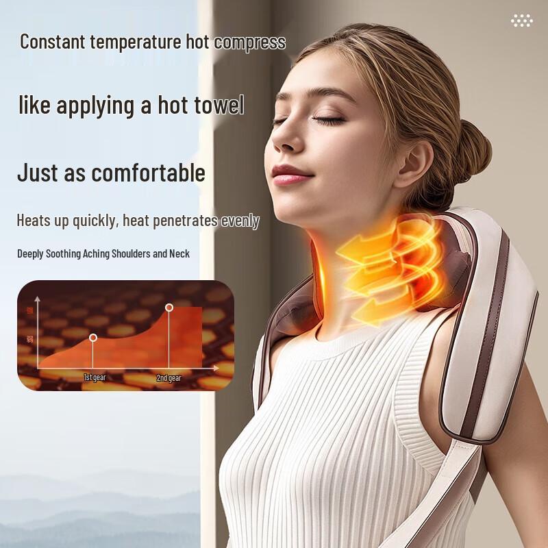 CHIGO Neck and Shoulder Massage Pillow