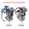 ZSDTRP Original 28 33 35 37 39 40 41mm Flatslide Carburetor FCR39 for XR DR400 CRF450/650 KLX400/450 YZ450F Add Power 30%