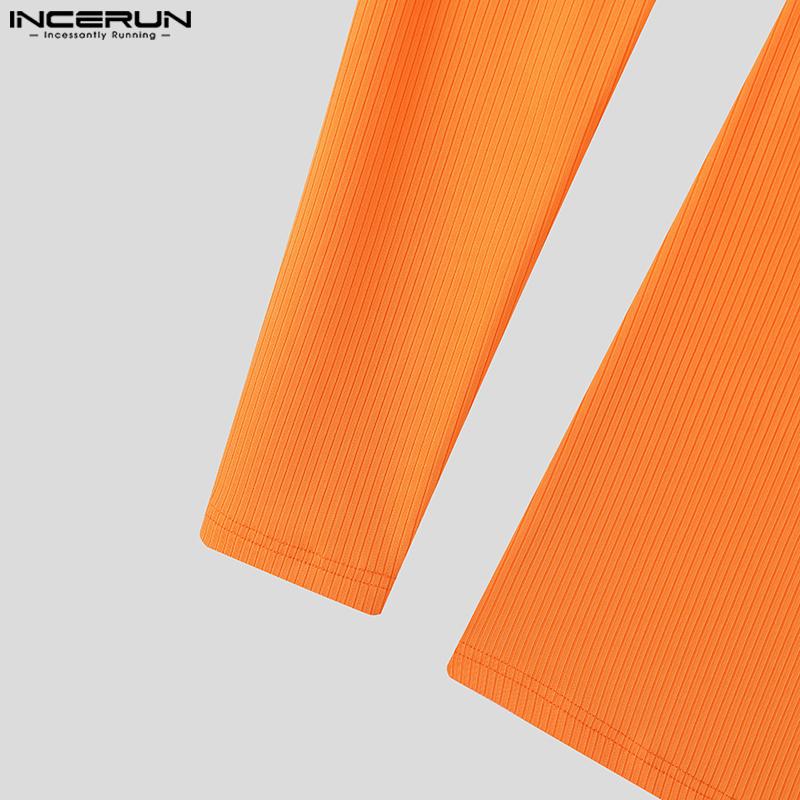 INCERUN Men Patchwork Strap Sleeveless Bandage Tanks Jumpsuits Bodysuits Underwear with Oversleeve