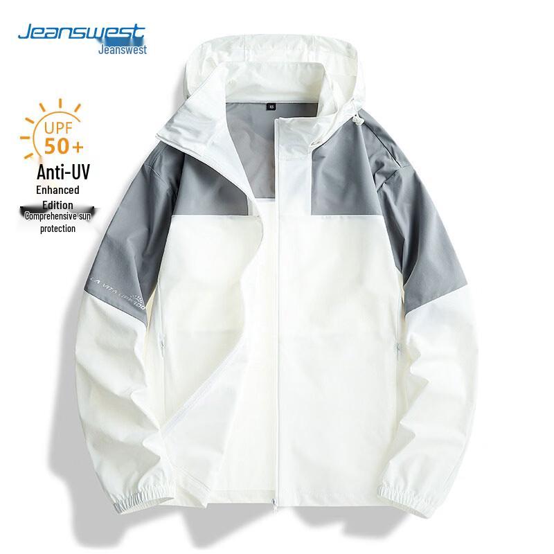 Jeanswest Men s Ice Silk UV Protection Hooded Jacket L