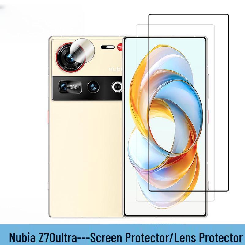 Ochrana objektivu fotoaparátu a soukromí obrazovky Nubia Z70 Ultra
